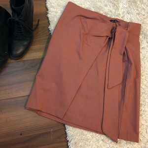 ✨PRETTY✨Dynamite Wrap Skirt Copper